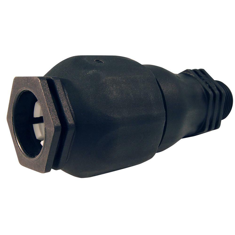 Apollo FLEXI adapter 1/2 in. Compression x 3/4 in. Dia. MPT Plastic Adapter