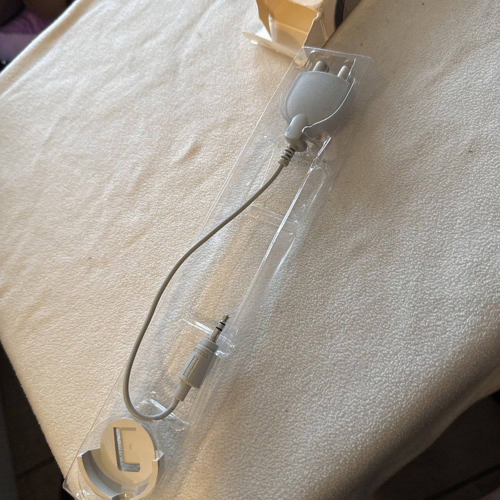 Apple Microphone Original Box Apple Computer Mic Vintage 1990 Open Box *Read