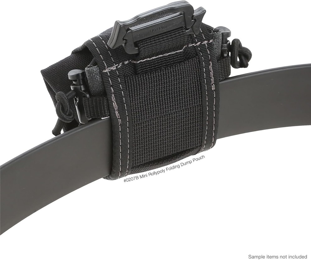 MAXPEDITION Mini Rollypoly Folding Dump Pouch One Size, Black