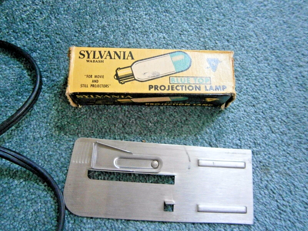 Slide Projector with Case Vintage Working