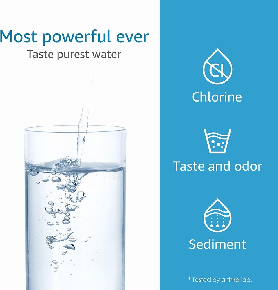 AQUA CREST 3US-PF01 Under Sink Water Filter，Pack of 6