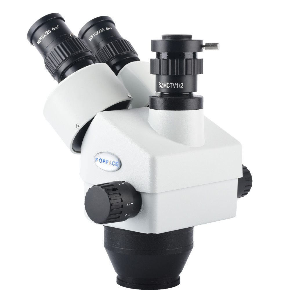 KOPPACE 1/2 CTV Trinocular Stereo Microscope C-mount Interface 25mm Adapters