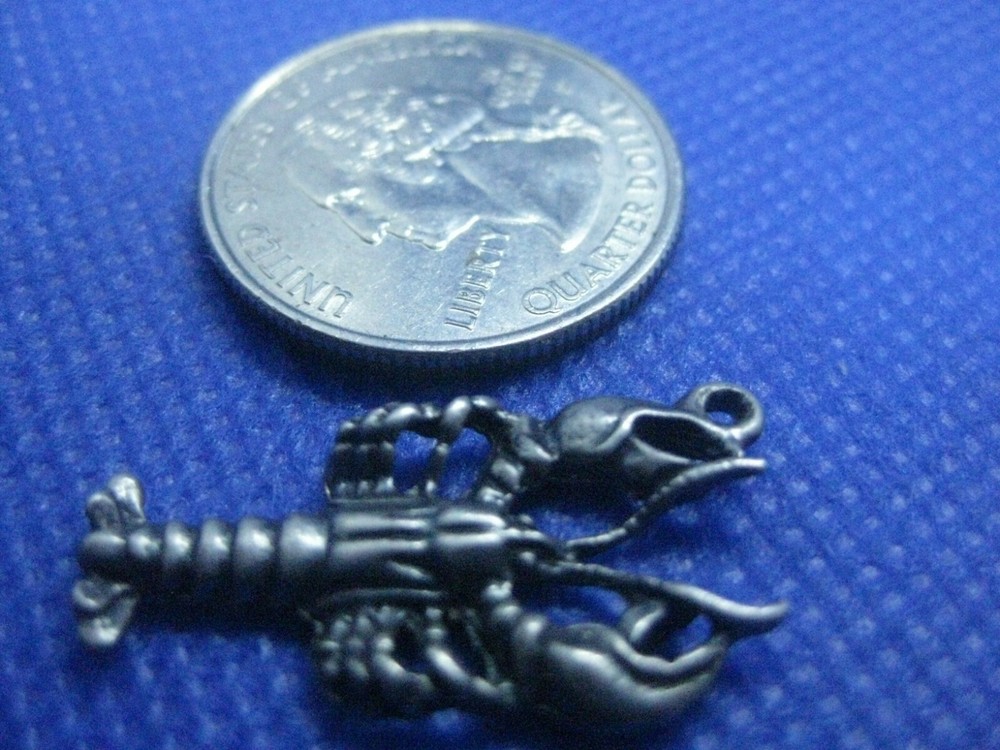 Sterling Silver Lobster Charm