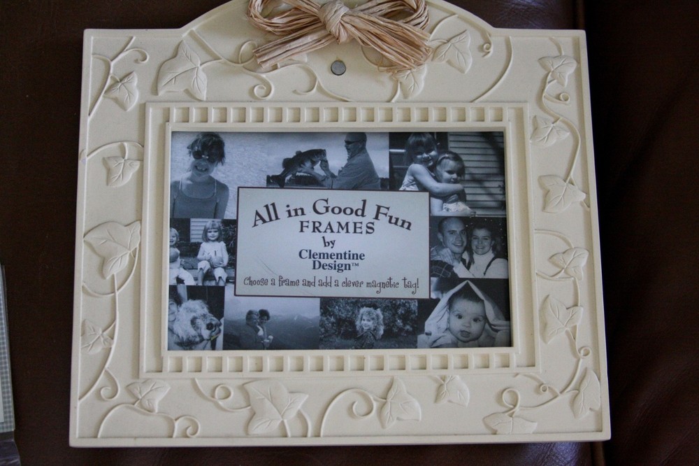 Two "All in Good Fun Frames" / 4X6 photo frames