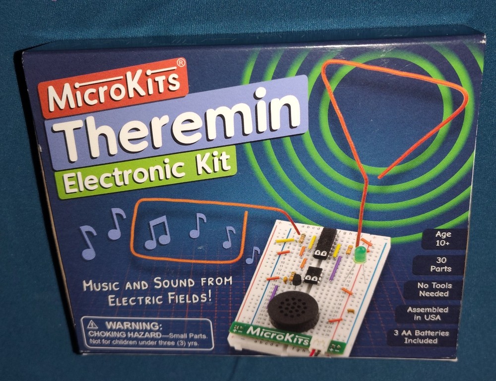 MicroKits Theremin Electronics Kit | Educational Electronic Music STEAM/STEM Kit