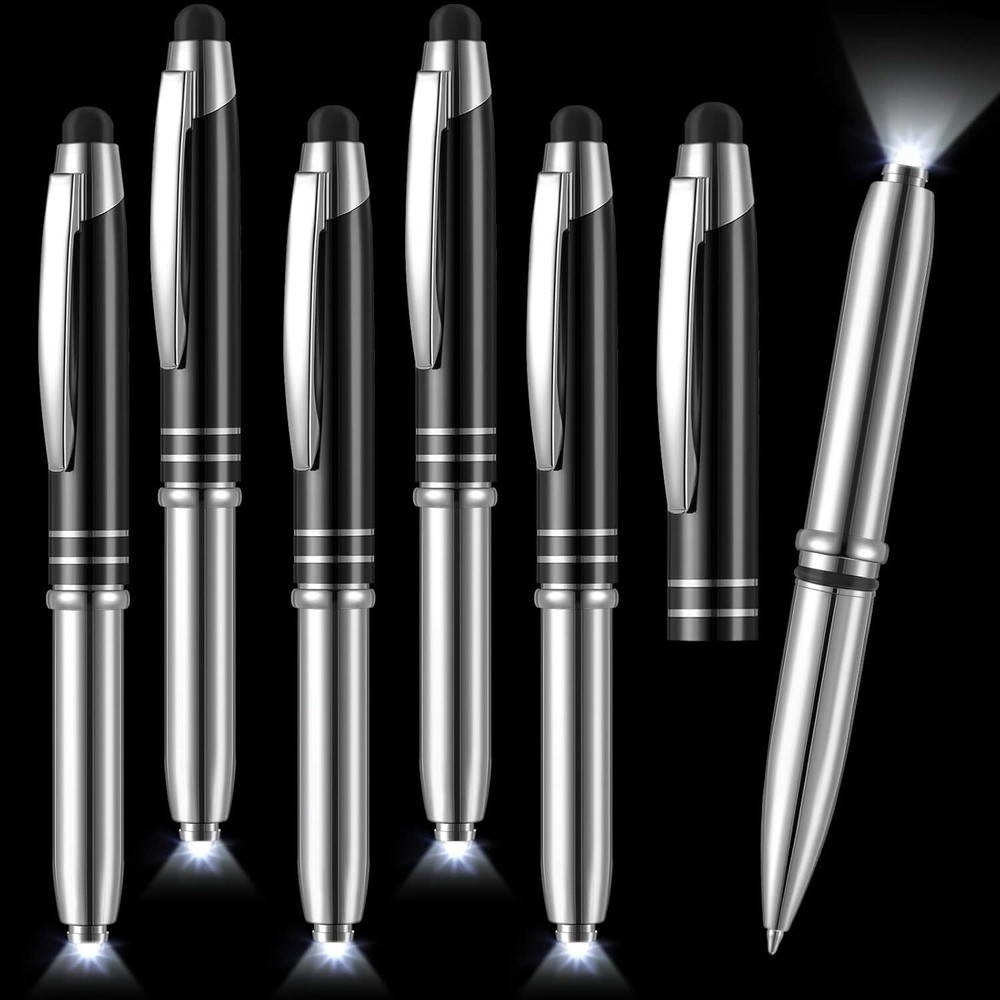 5 Pieces Stylus Pen for Touchscreen Devices Multi-Function Capacitive Pen with L