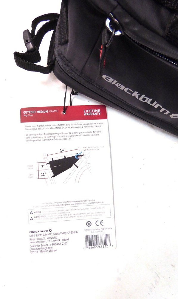 Blackburn Outpost Frame Bag Medium 5.8L