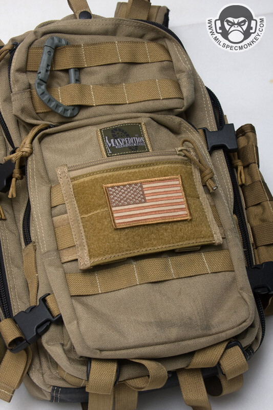Milspec Monkey MSM - SMALL Patch Panel Admin Pouch - Hook & Loop - All Colors!
