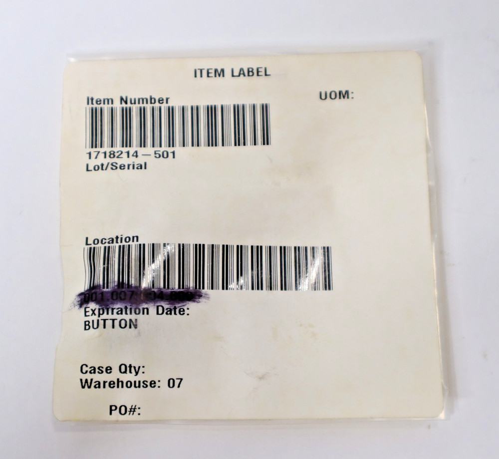 1718214-501 Button