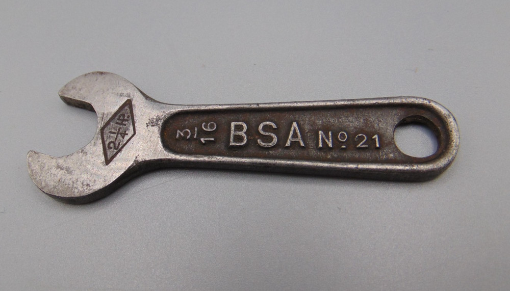 VINTAGE BSA 3/16 No.21 SPANNER