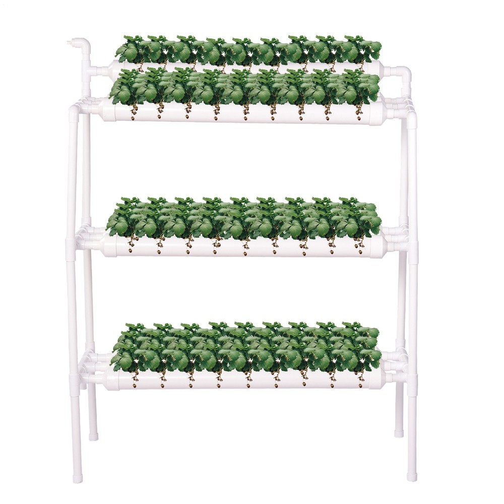 Hydroponic Site Grow Kit 90 Planting Sites 3 Layer Hydroponics System