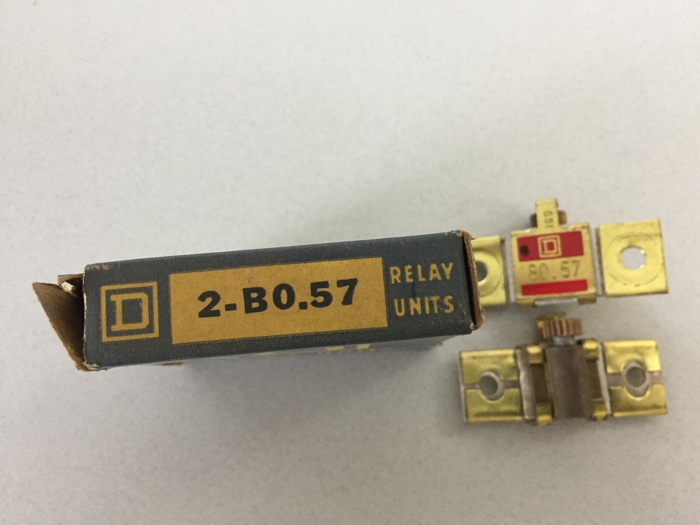 SQUARE D 2-BO.57 THERMAL UNIT OVERLOAD RELAY