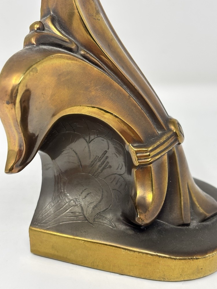 Fleur de Lis Book End Heavy