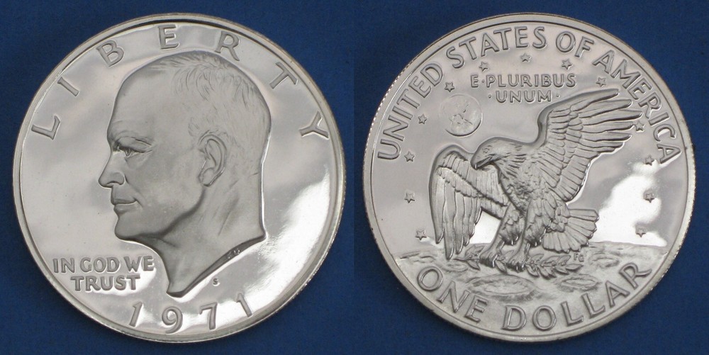 1971 thru 1978 Unc & Proof Eisenhower Dollar 32pc Set Plus 1990 - 2015 issues