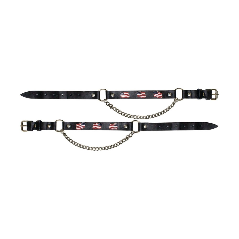 American Flag Boot Chains