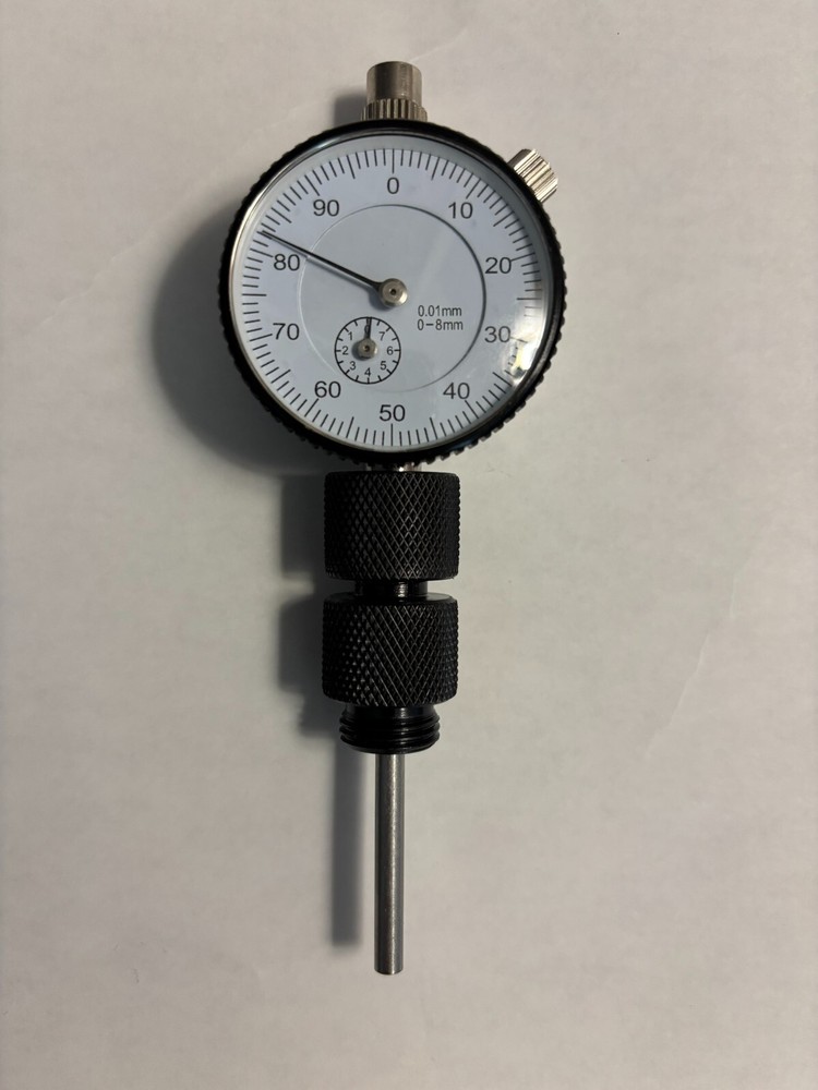 IGNITION TDC TIMING DIAL INDICATOR, 14mm SPARK PLUG, 2-CYCLE 2-STROKE ENGINE