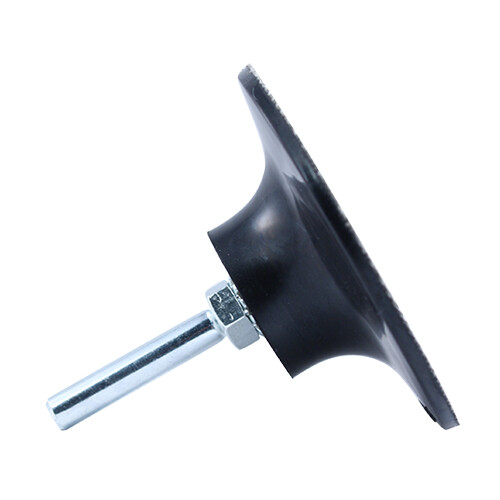 2 Pack - 3" Type R Roll-On Sanding Disc - Rubber Backing Pad Holder Mandrel