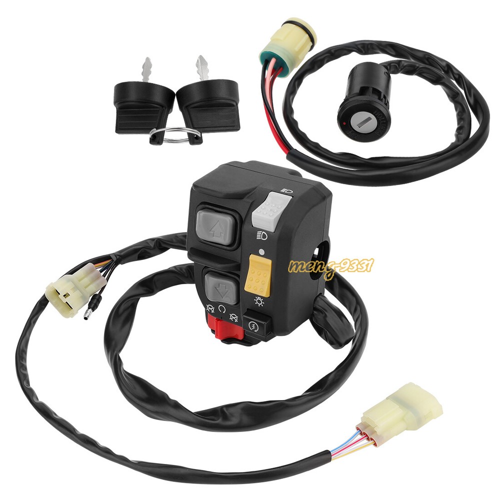 Handlebar Switch & Ignition Key Switch for Honda Foreman 450 TRX450FE ES 1998-04