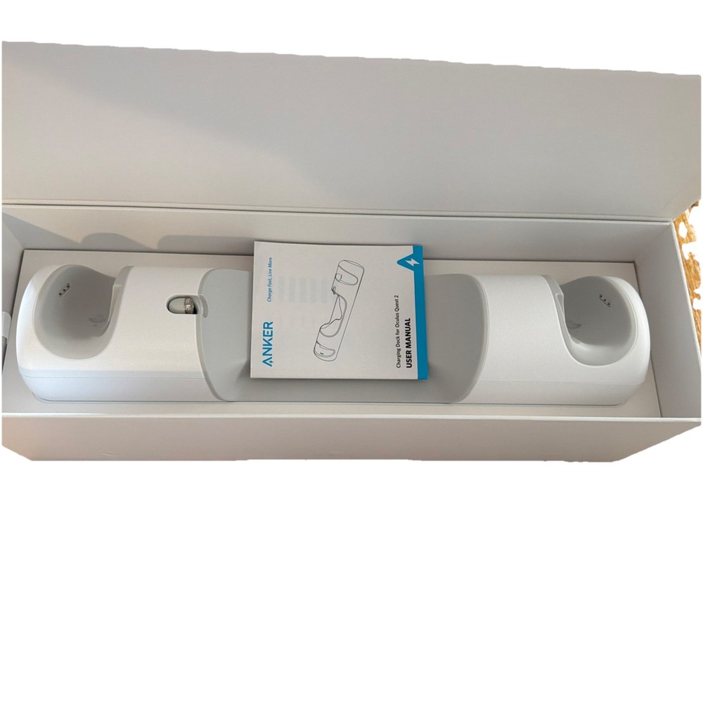 Anker Charging Dock for Quest 2 - White