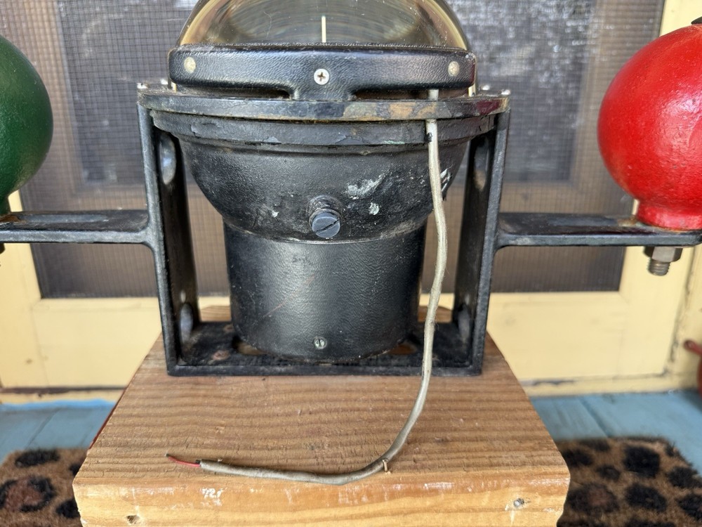 Vintage DANFORTH CONSTELLATION Ships Binnacle Compass