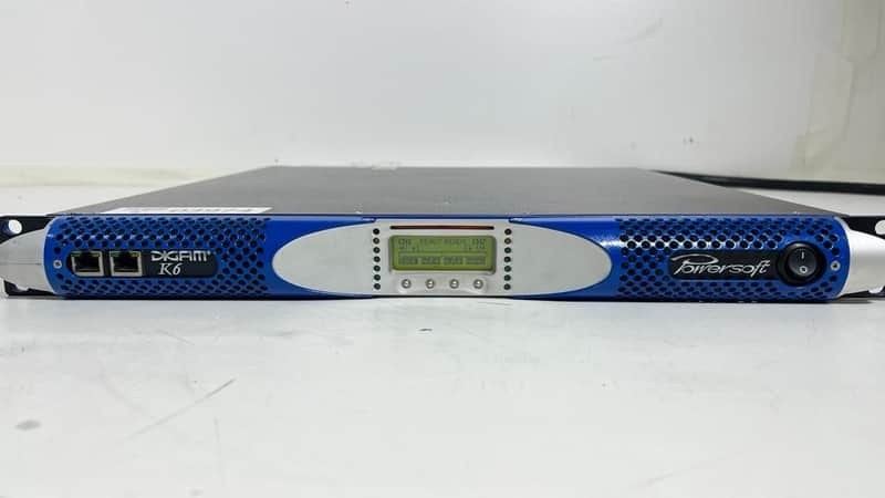 Powersoft Non-DSP K6 7200W Power Amplifier W/AEOSP (One) TrueHeartSound