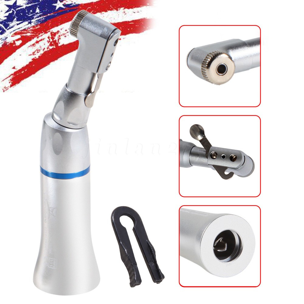NSK Style Dental Slow Low Speed Contra Angle Handpiece Push / Latch Head E-type