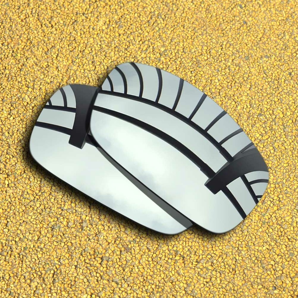 Polarized Lenses Replacement for-OAKLEY X Squared Sunglasses - Silver Mirror