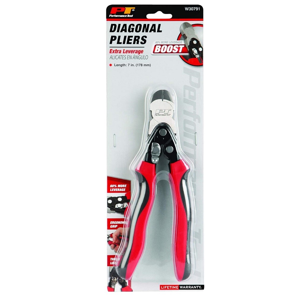 Performance Tool W30791 7 in. Boost Diagonal Pliers