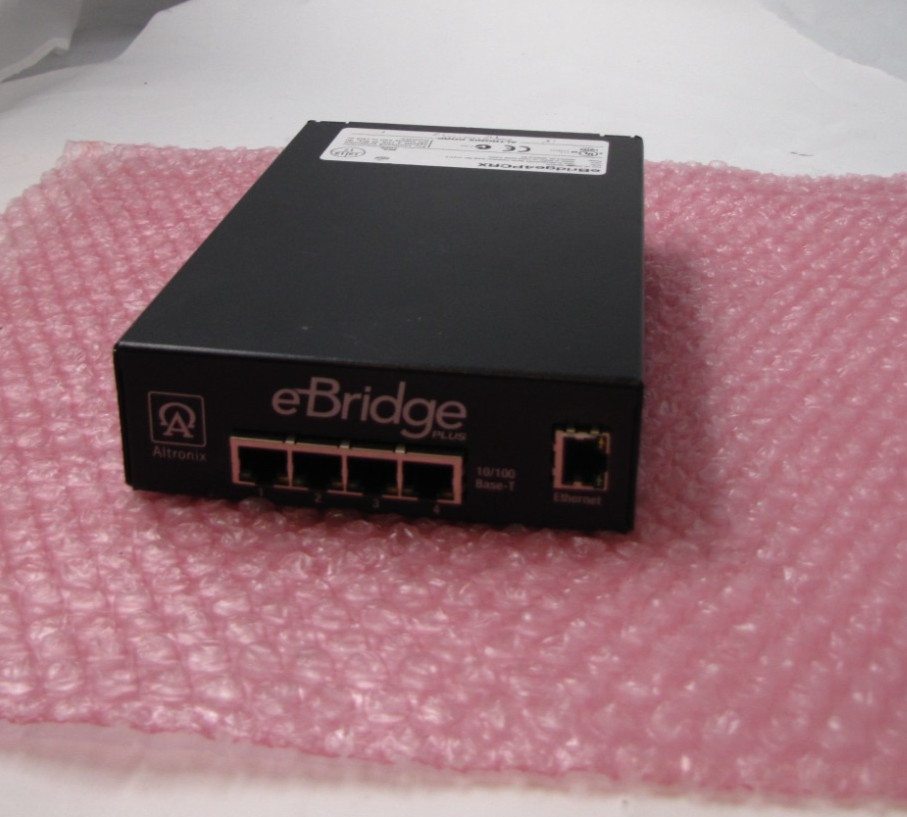Altronix eBridge4PCRX EoC Receiver 4-Port PoE Ethernet Extender Security System