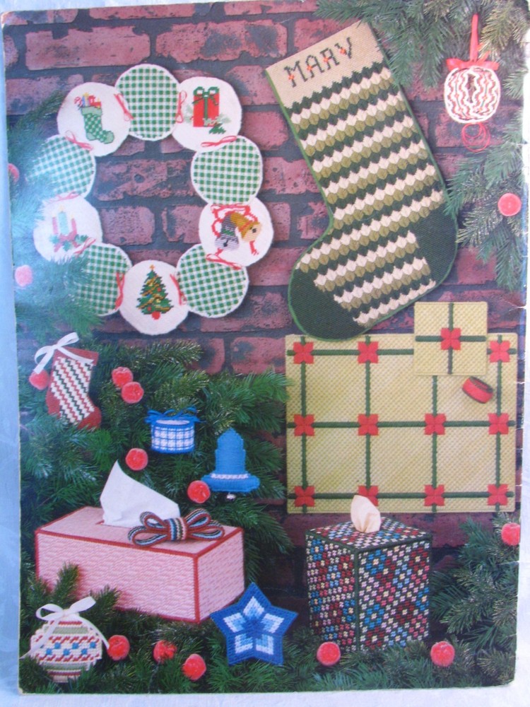 It's Christmas 29 Plastic Canvas Projects Needleworks Pattern Book 106
