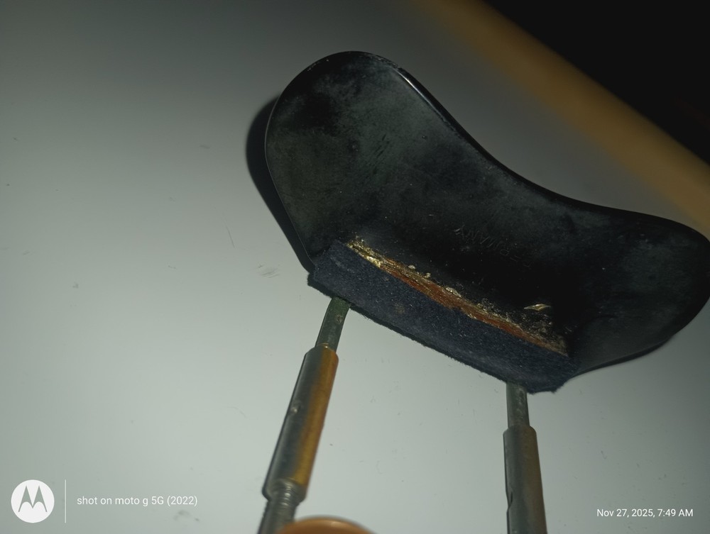 Pre War Germany Ebony? Violin Chin Rest
