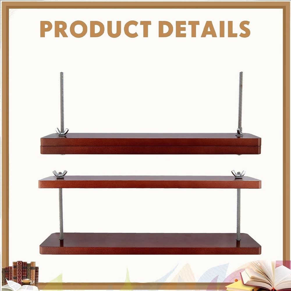 Book Press Bookbinding Wooden Book Press Tool Portable Binding Press Machine