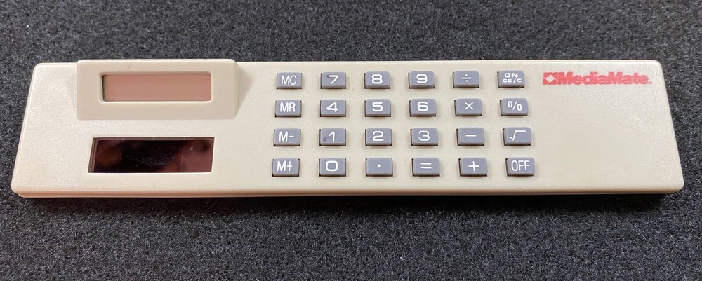 MediaMate SolarPowered Keyboard Calculator