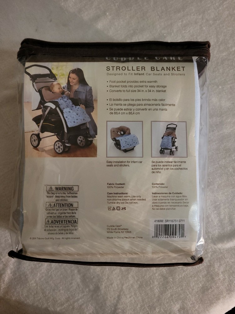 Cuddle Care Infant Stroller And Car Seat Blanket