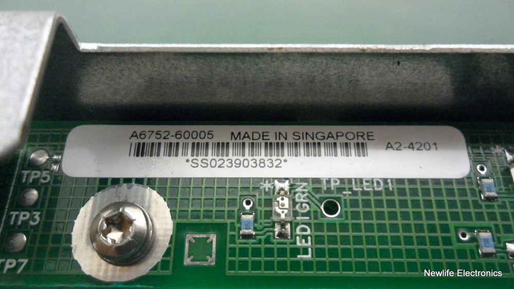HP A6752-69005 Front Distribution Status Panel w/ Cable A6752-60005