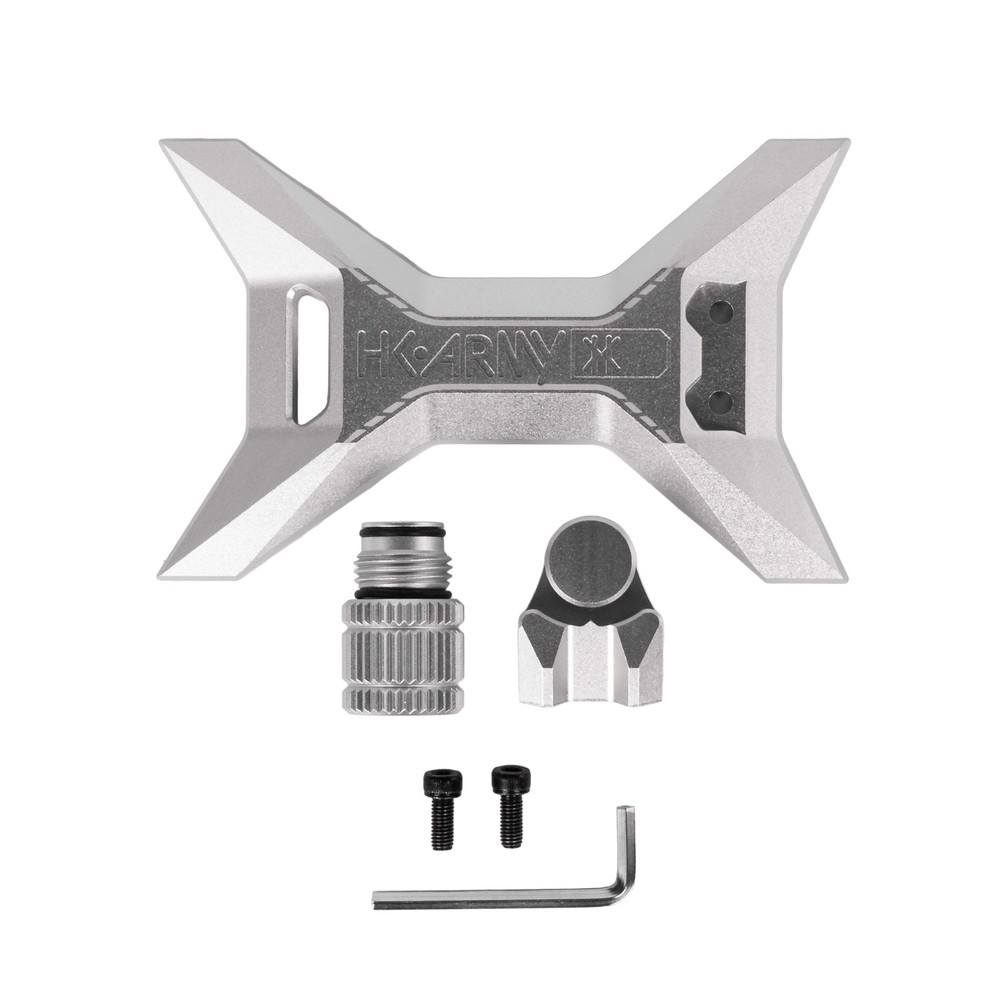 HK Army Gravity Lock Marker Stand - Silver