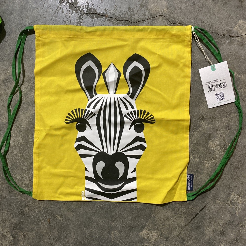 Coqenpate Drawstring Zebra Bag