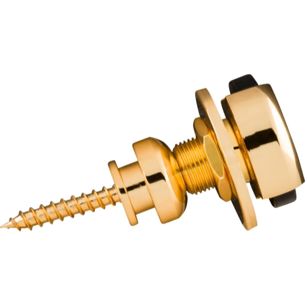 Fender Infinity Guitar Strap Locks and Buttons, Gold