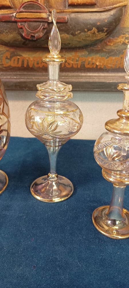Egyptian Perfume Bottles lot