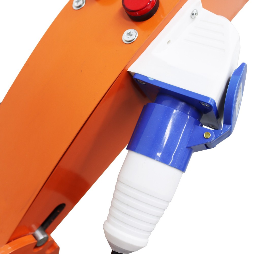 220V Floor Grinder&Trimmer Machine W/Foldable&Adjustable Arm for 12.99" Width