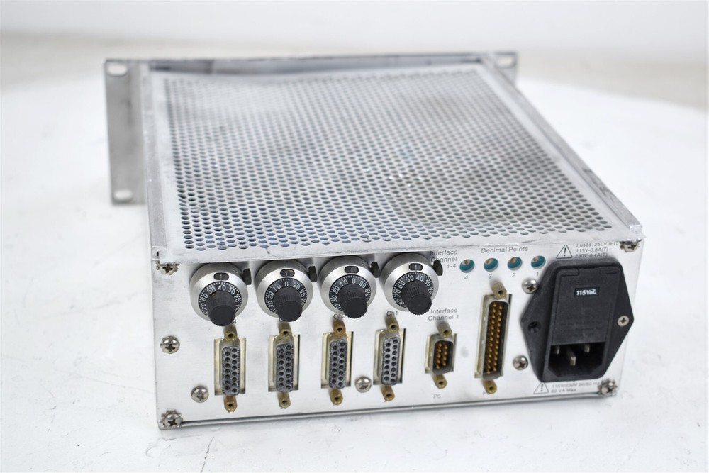 MKS Model 247D 4-Channel Readout Power Supply Mass Flow Controller