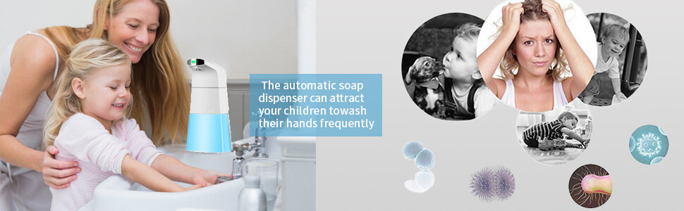 Safex Auto Sensor Soap Dispenser - 310 ML (2 Pack)