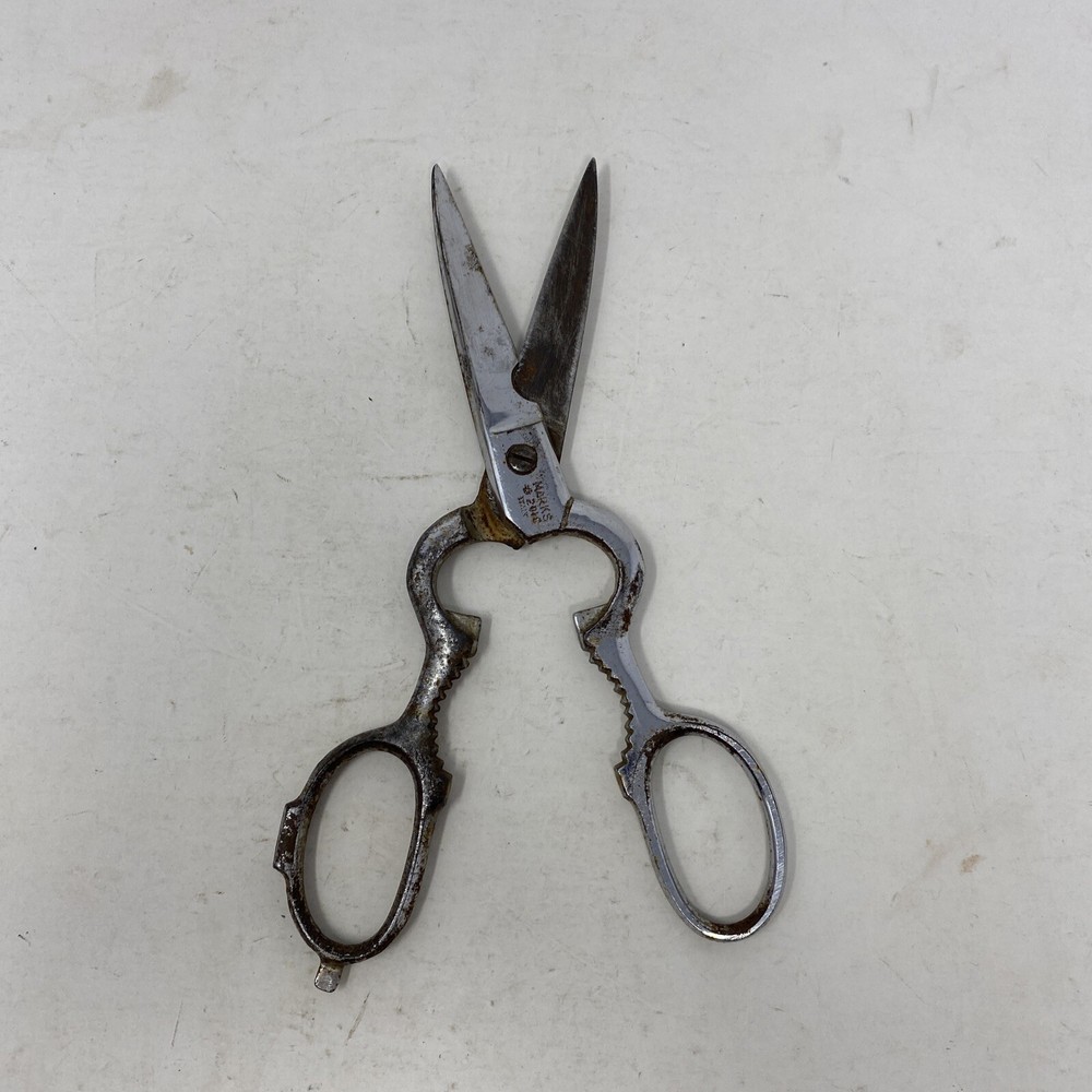 Kitchen Scissors, 8”, Chrome Marks 201C, Italy