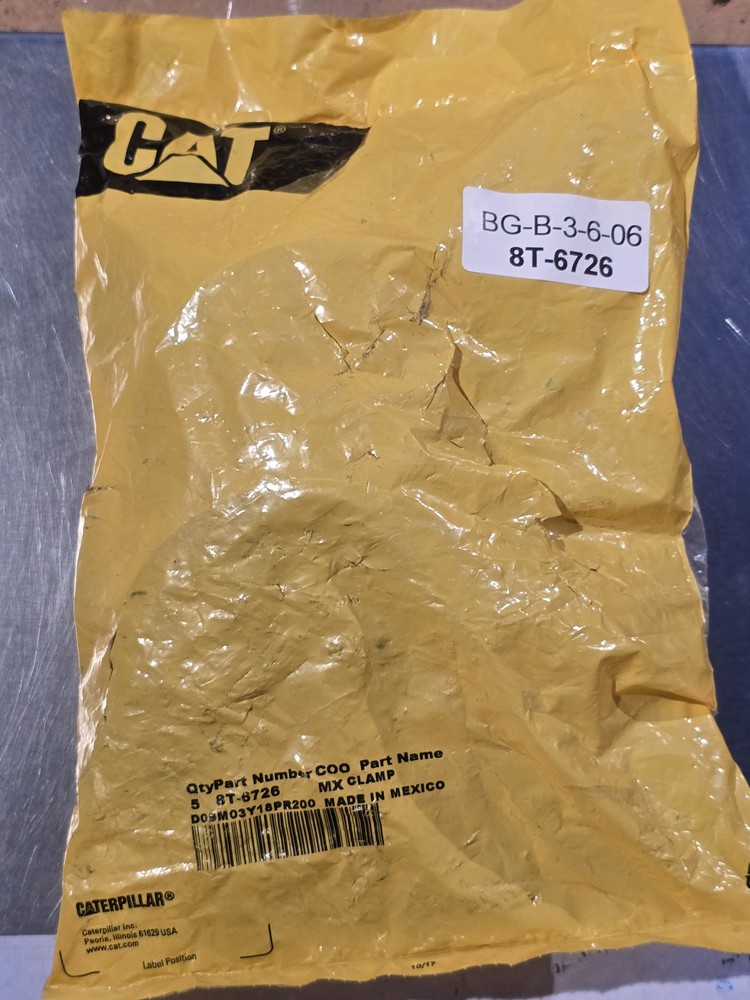 Caterpillar 8T-6726 Clamp