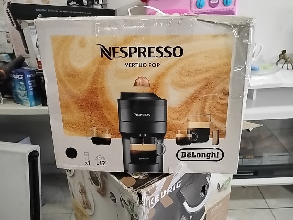 Nespresso Vertuo Pop Capsule Coffee Machine Espresso Black