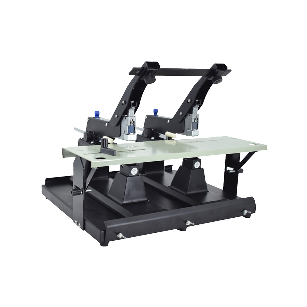 Manual Desktop Stitcher Double Stapler Staple Binder Flat/Saddle Binding Machine