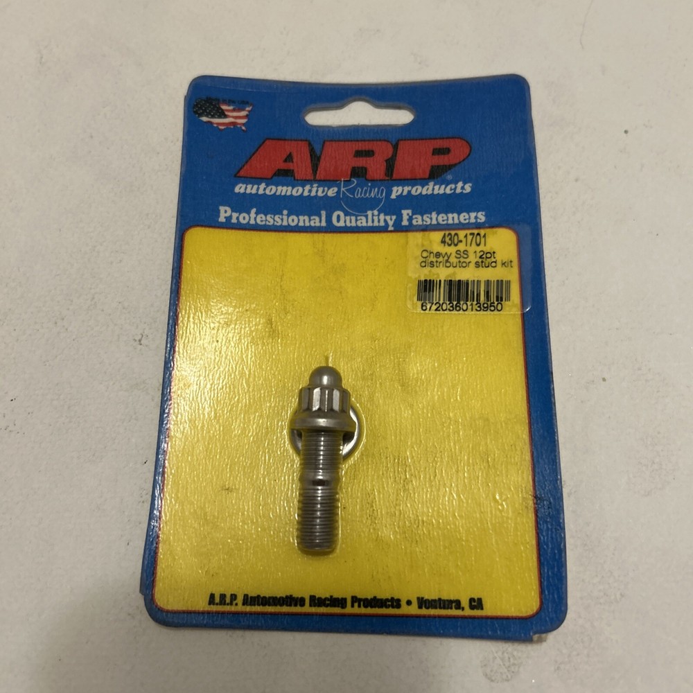 ARP 430-1701. Chevy SS 12pt Distributor Stud Kit, 1 Bolt