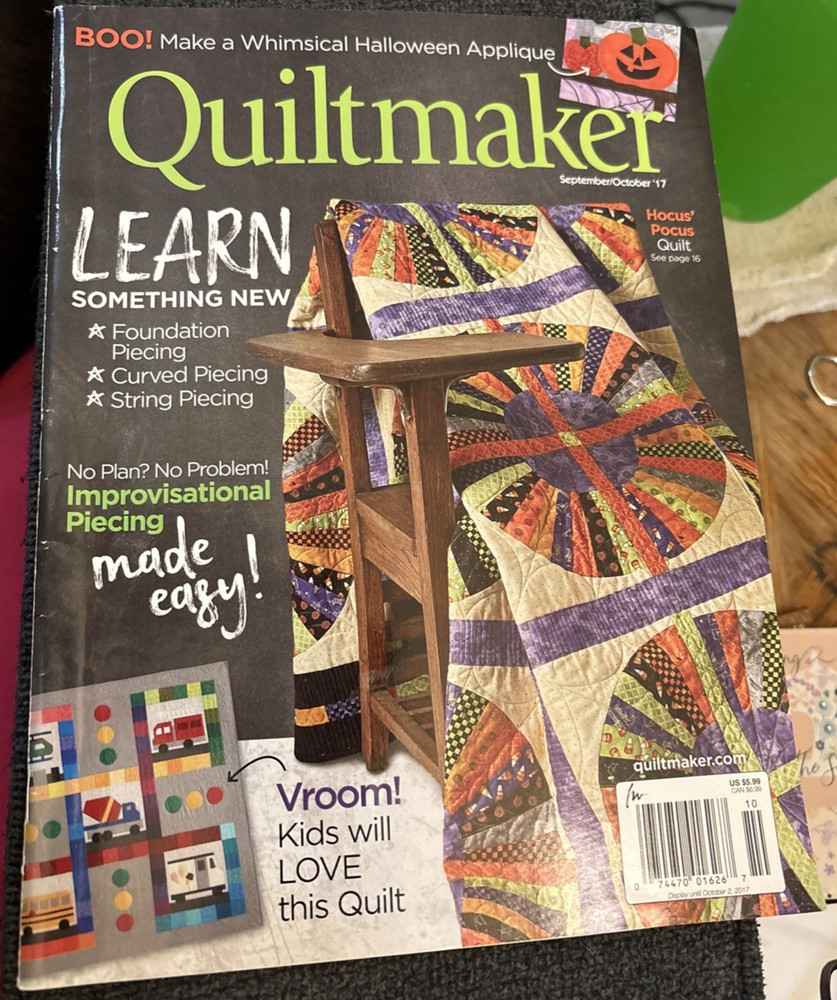 Rare Quiltmaker September/October 2017
