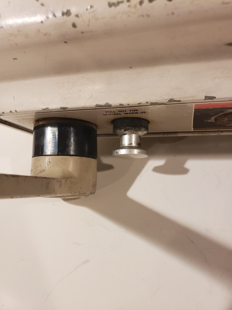 CHRYSLER FORCE SHIFT THROTTLE REMOTE CONTROL BOX ASSEMBLY FRESH WATER E67524