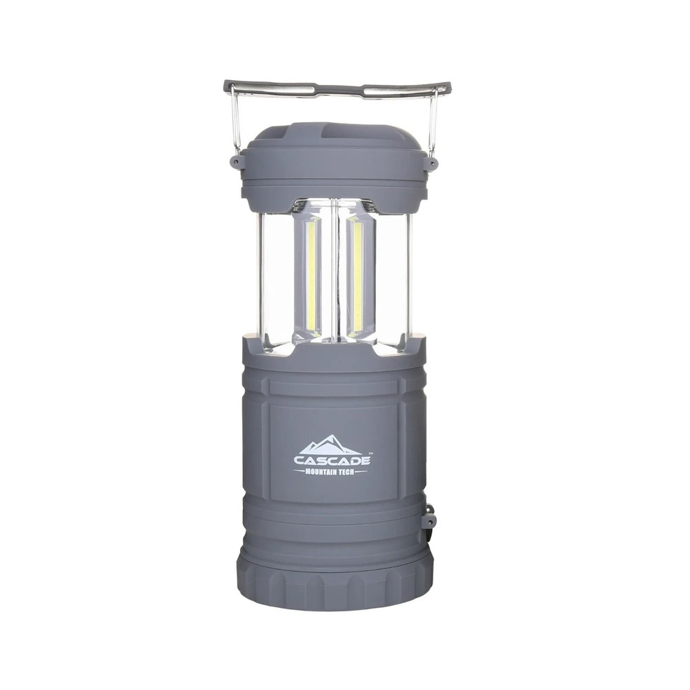 Cascade Mountain Tech 300 Lumen Pop-Up Lantern & Flashlight | Dark Gray